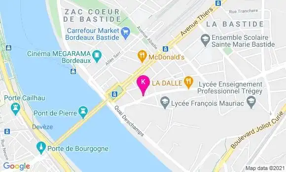 Localisation Alexandre Desbordes