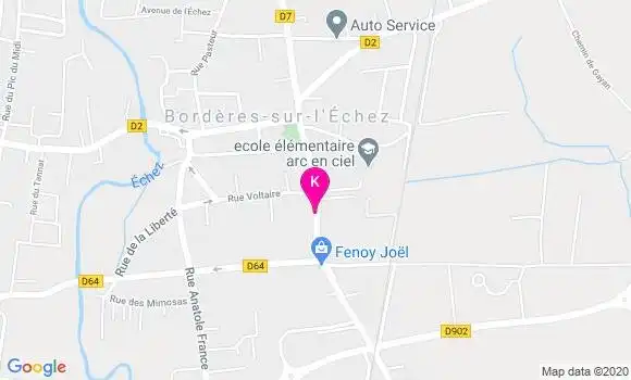 Localisation Valentin Paris