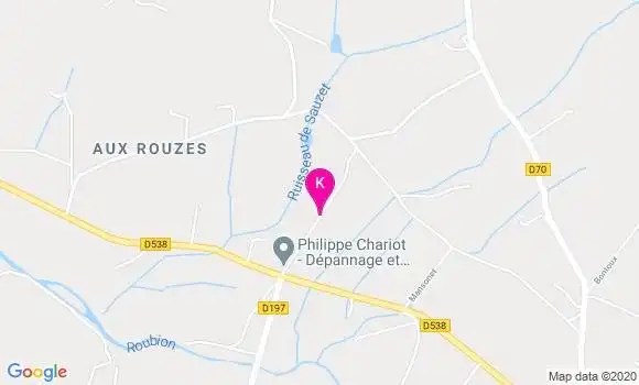 Localisation Patrick Chenut