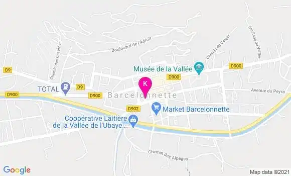 Localisation Pauline Basset