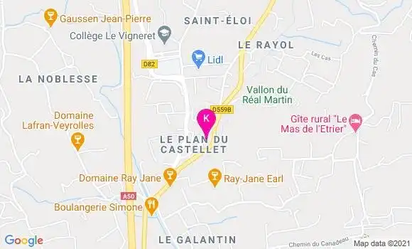 Localisation Eric Solbes