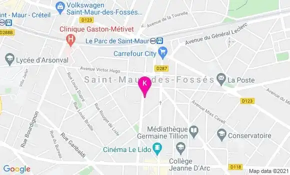 Localisation Patrice Magnan