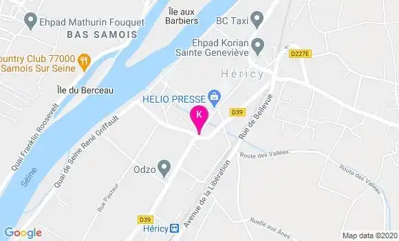 Localisation Edith Delarocque