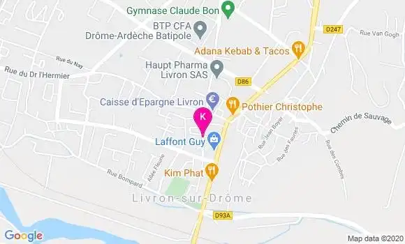 Localisation Juliette Willerval