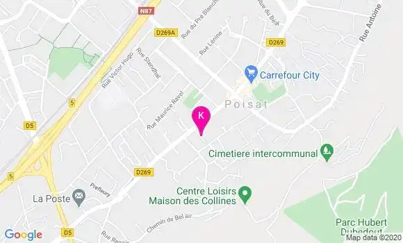 Localisation Etienne Colombet
