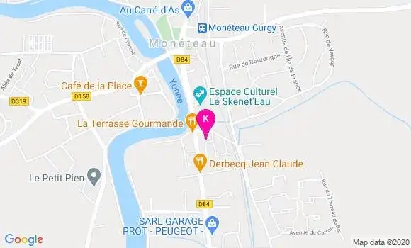 Localisation Francoise Jacobee