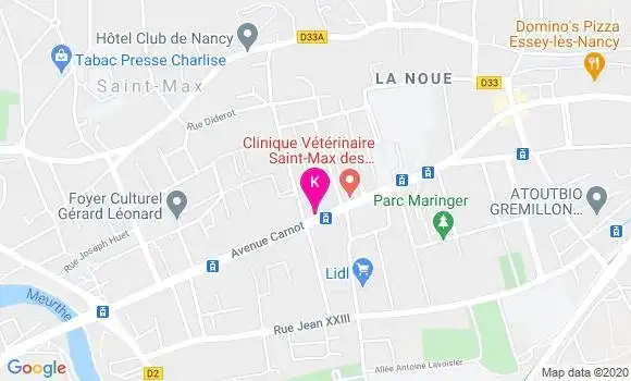 Localisation Maxence Aubriet
