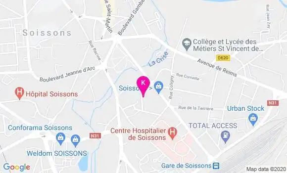 Localisation Carine Polonio