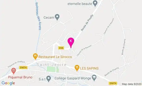Localisation Herve Bussod