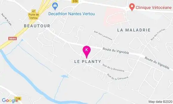 Localisation Caroline Radigois