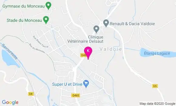 Localisation Silvio Chalverat