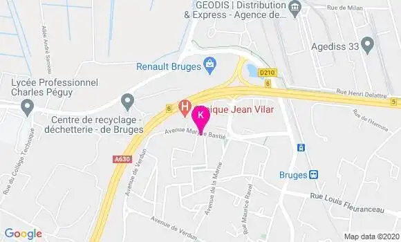 Localisation Isabelle Pujol