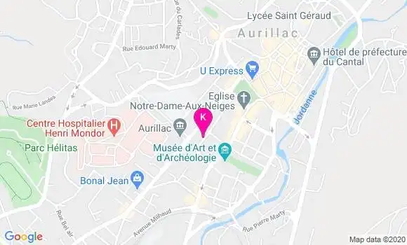 Localisation Marie Maurel