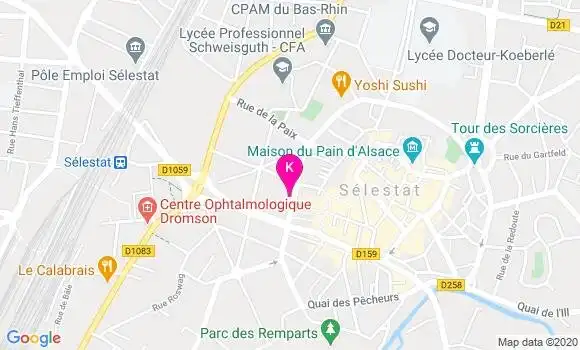Localisation Anaelle Quirin