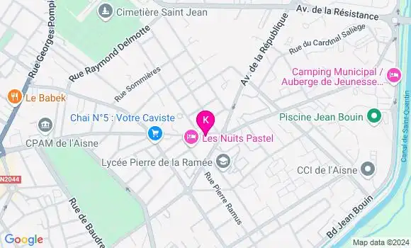 Localisation Marine Lefevre