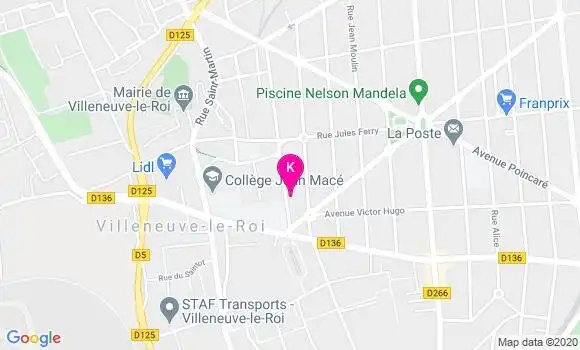 Localisation Soline Canet