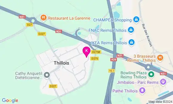 Localisation Melissa Thoyer