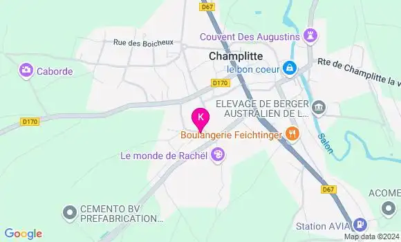 Localisation Maxine Barthelet