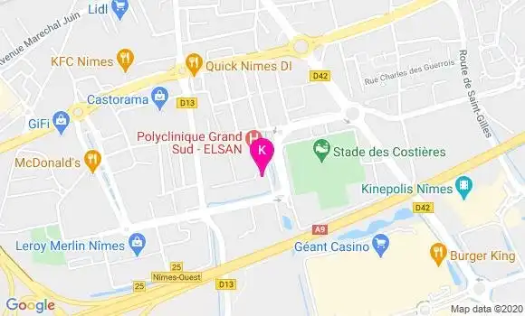 Localisation Marion Soubrat