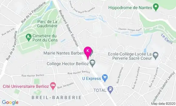 Localisation Francois Xavier Chabeaute