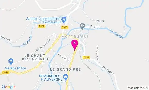 Localisation Gisele Quinty