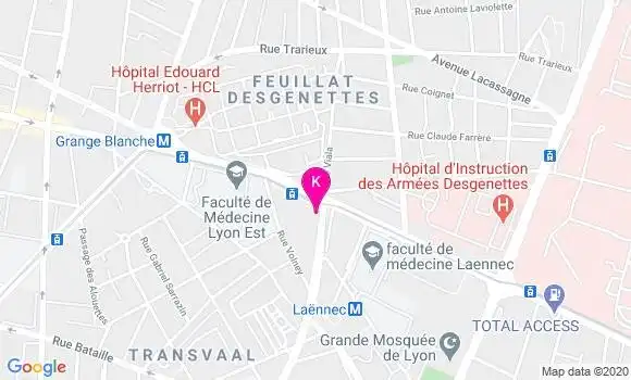 Localisation Maud Roberfroid
