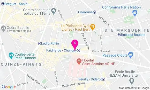 Localisation Sabrina Khanouche