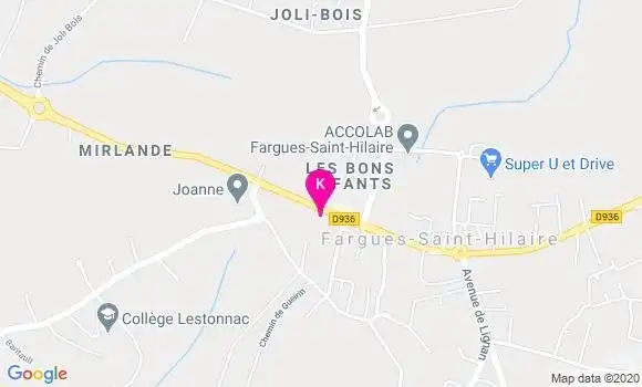Localisation Matthieu Josselin