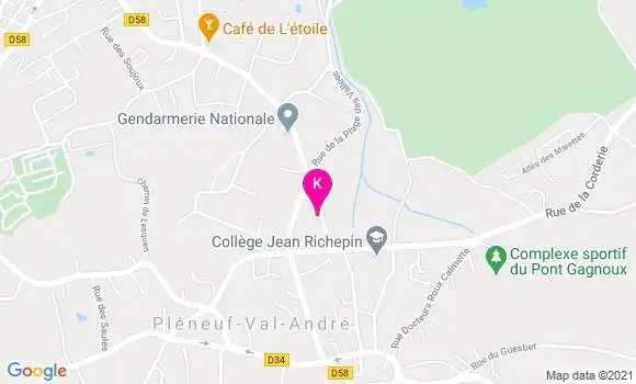Localisation Isabelle Pieragnolo Desdoits