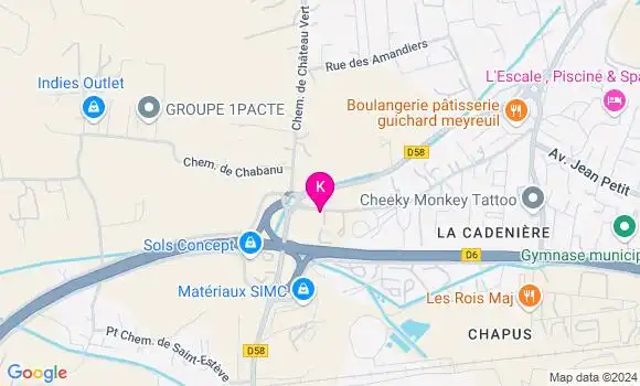 Localisation Maud Roybier