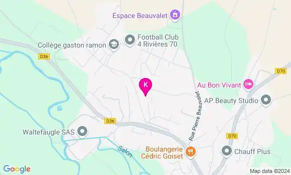 Localisation Faustine Roustan