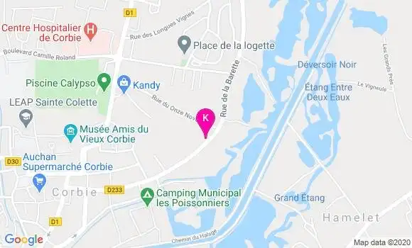 Localisation Sabine Roger Mathon
