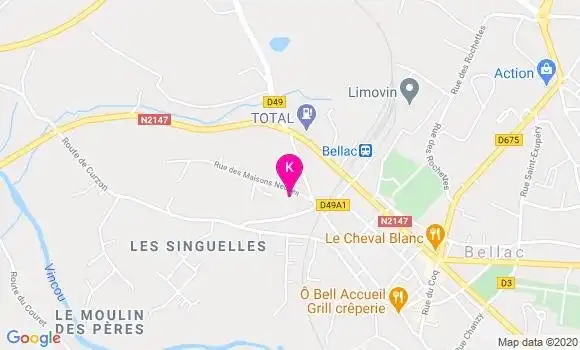 Localisation Sophie Lier