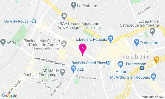 Localisation Agathe Decobert