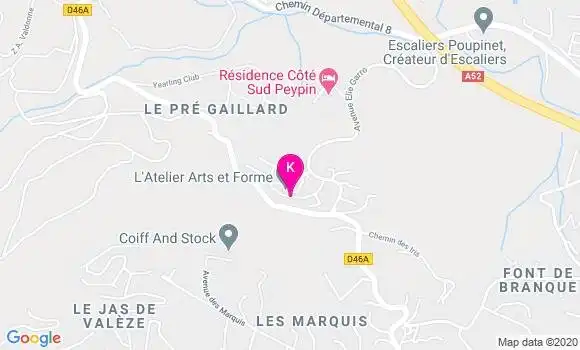 Localisation Caroline Prost Montezin