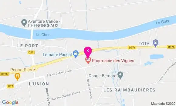 Localisation Tiphaine Comode