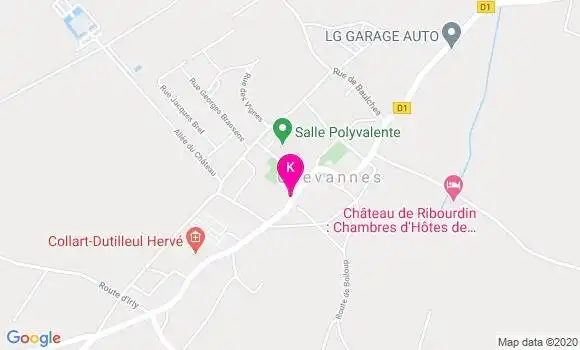 Localisation Frederique Graffe