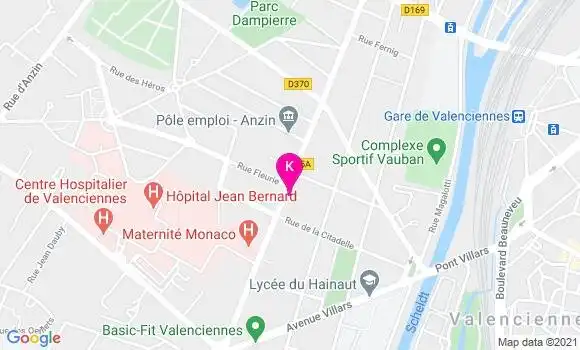 Localisation Claire Jamoulle