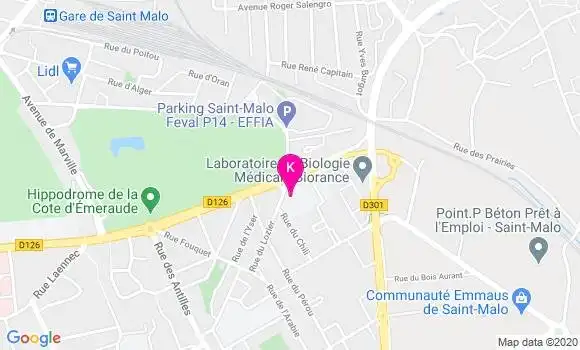 Localisation Benjamin Marchal
