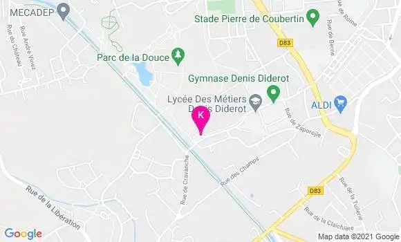 Localisation Gerard Calmelet