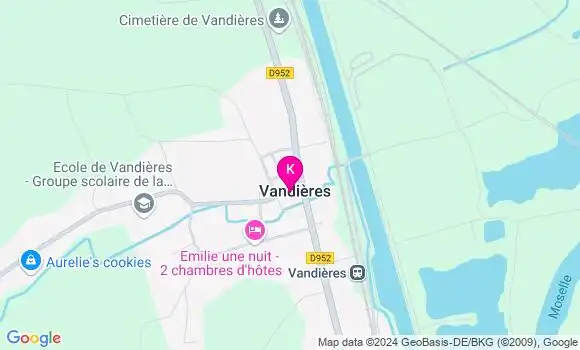 Localisation Anne Claire Chone