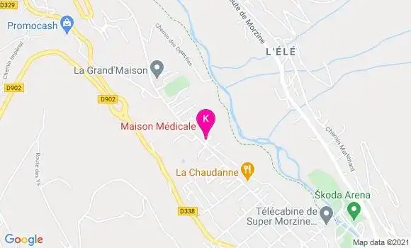 Localisation Violaine Masson