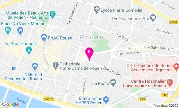 Localisation Marie Gentin