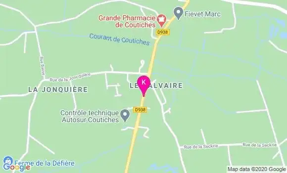 Localisation Gautier Anache