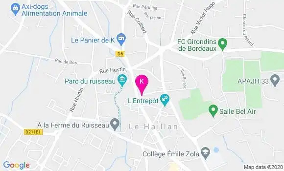 Localisation Aurore Leray