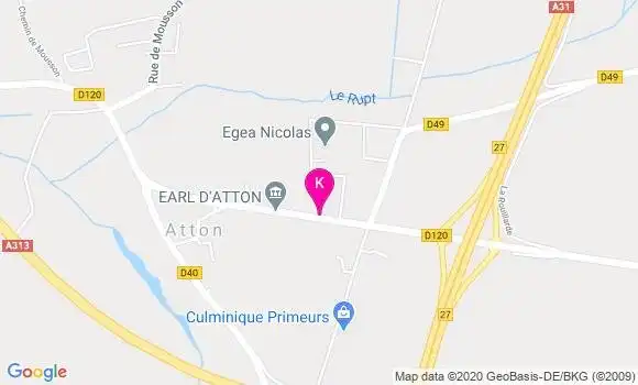 Localisation Fanny Cordier
