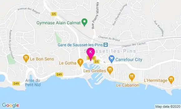 Localisation Sandra Rossotti