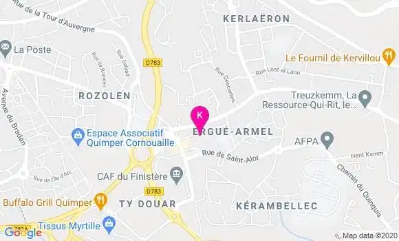 Localisation Thierry Chanoni