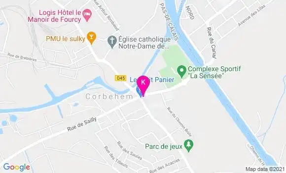 Localisation Pascal Ledent