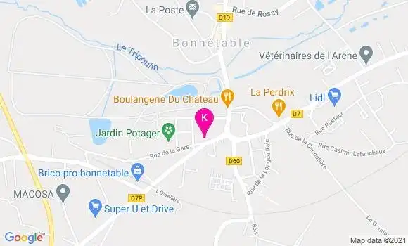 Localisation Helene Gauche